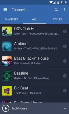 Digitally Imported Radio android App screenshot 3